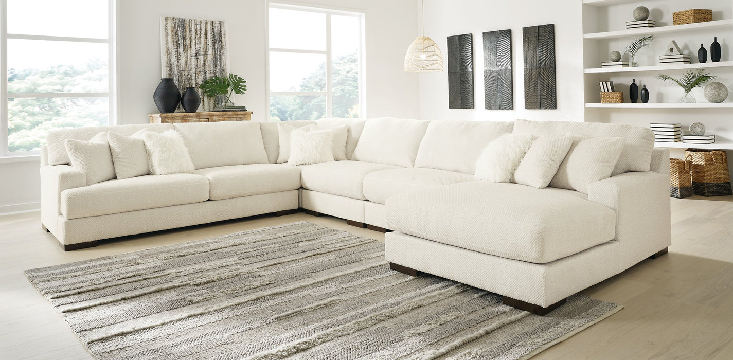 Zada Sectional with Chaise - Evans Furniture (CO)