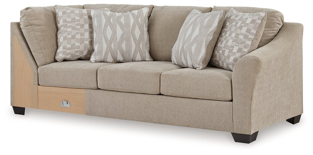 Brogan Bay 3-Piece Sectional with Cuddler - Evans Furniture (CO)