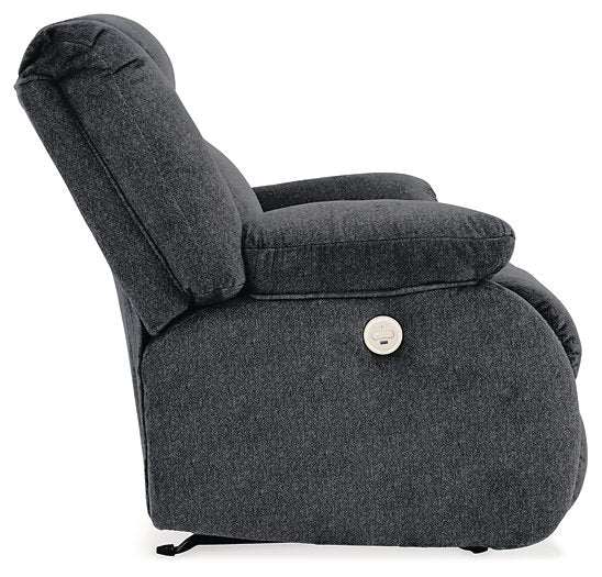 Burkner Power Recliner - Evans Furniture (CO)