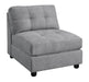 Claude 7-piece Upholstered Modular Tufted Sectional Dove image