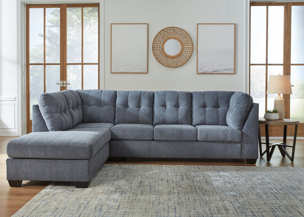 Marleton 2-Piece Sectional with Chaise - Evans Furniture (CO)