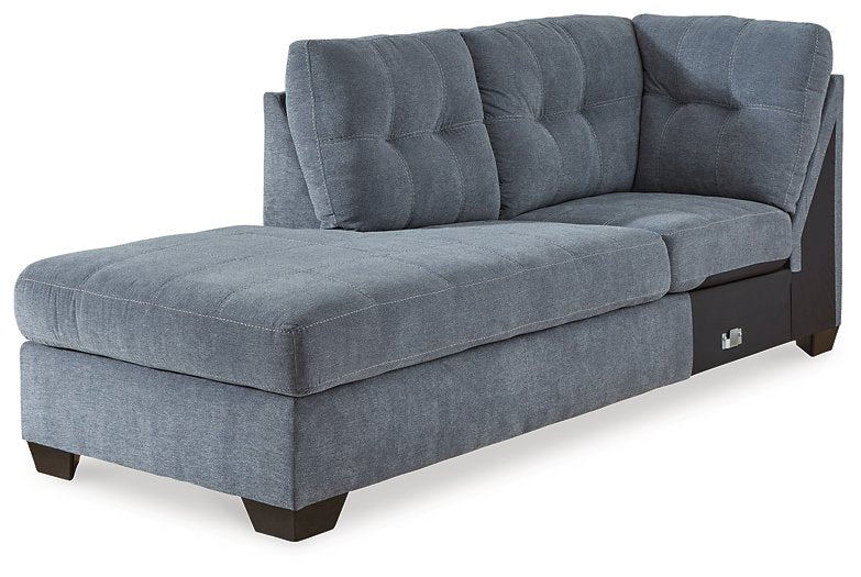 Marleton 2-Piece Sleeper Sectional with Chaise - Evans Furniture (CO)
