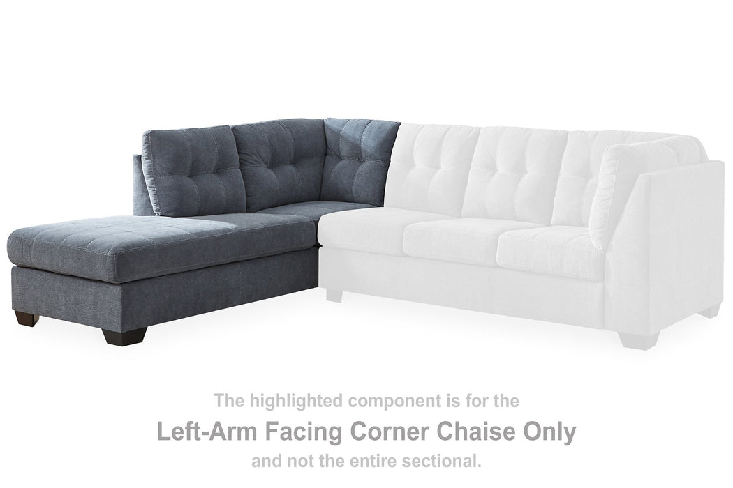 Marleton 2-Piece Sleeper Sectional with Chaise - Evans Furniture (CO)