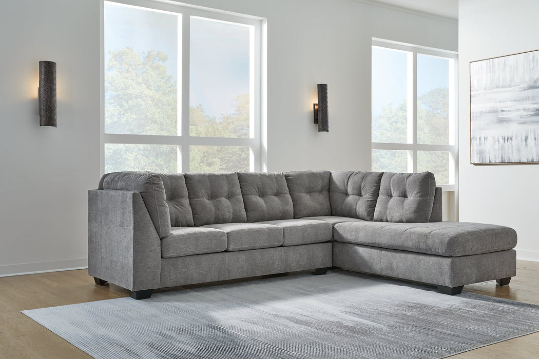 Marleton 2-Piece Sectional with Chaise - Evans Furniture (CO)