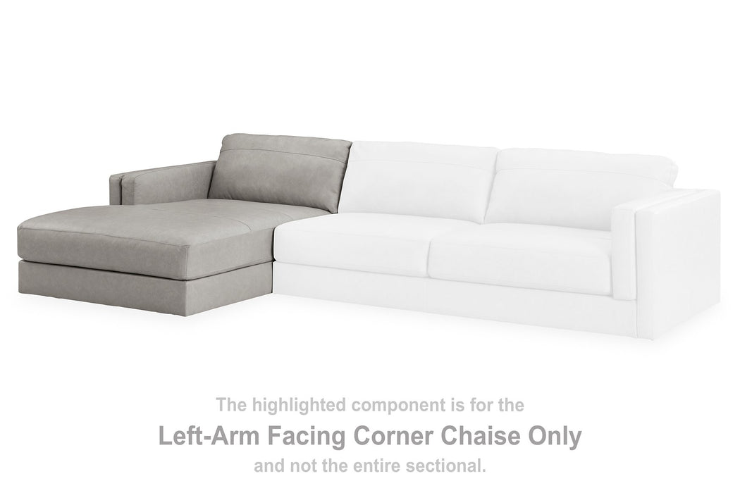 Amiata Sectional with Chaise - Evans Furniture (CO)
