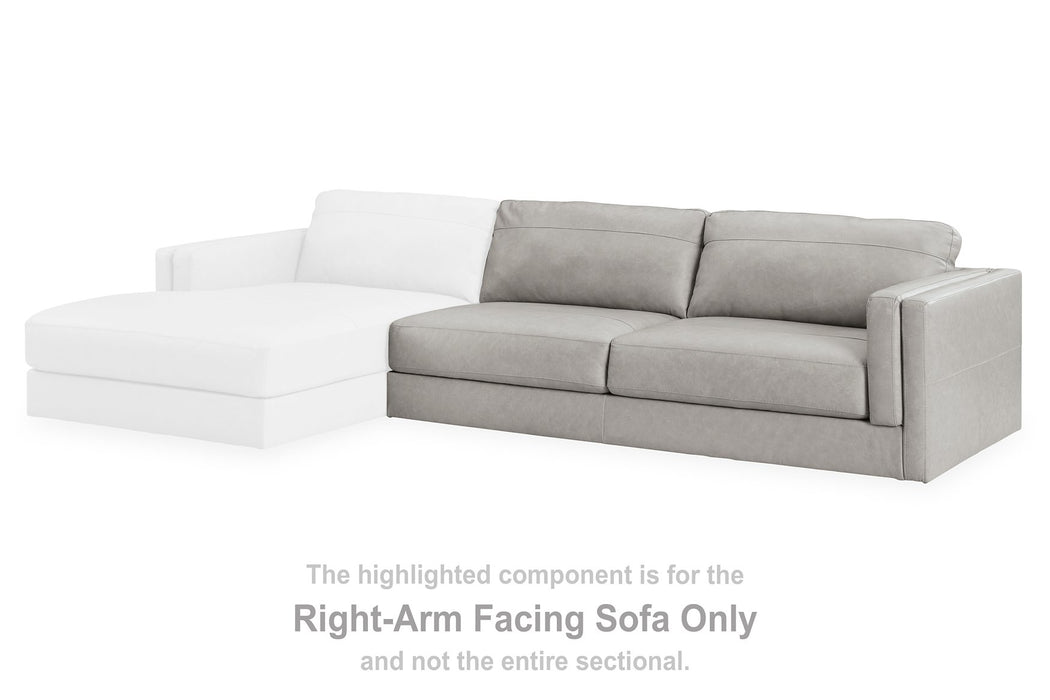 Amiata Sectional with Chaise - Evans Furniture (CO)