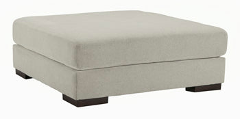 Artsie Oversized Accent Ottoman - Evans Furniture (CO)