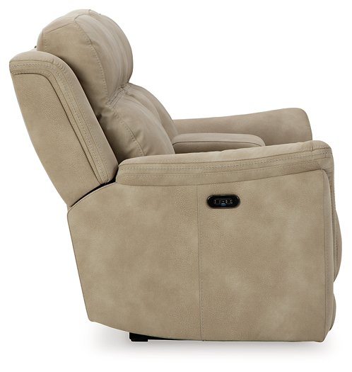 Next-Gen DuraPella Power Reclining Loveseat with Console - Evans Furniture (CO)