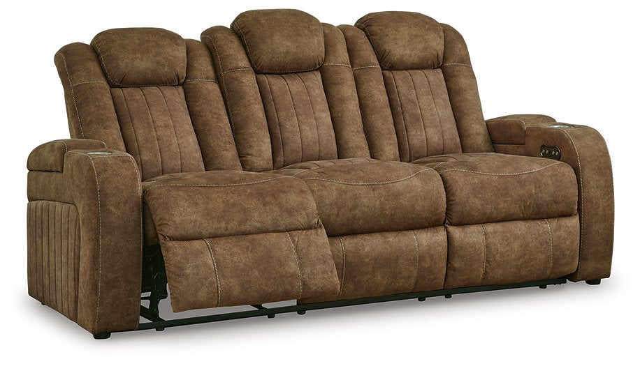 Wolfridge Power Reclining Sofa - Evans Furniture (CO)