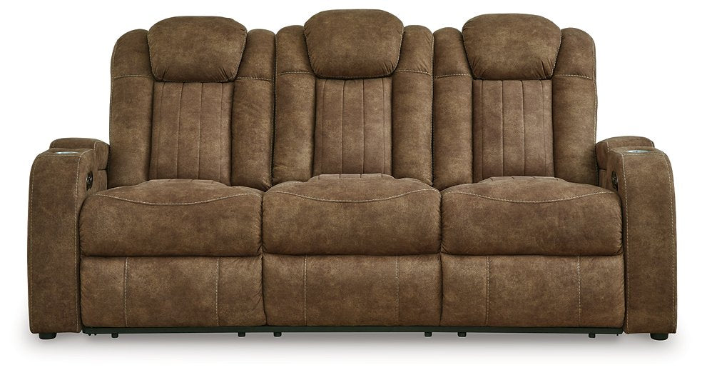 Wolfridge Power Reclining Sofa - Evans Furniture (CO)