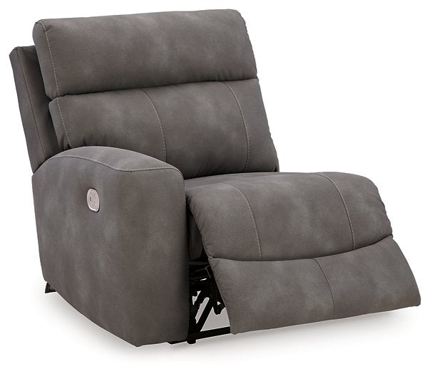 Next-Gen DuraPella Power Reclining Sectional Loveseat - Evans Furniture (CO)