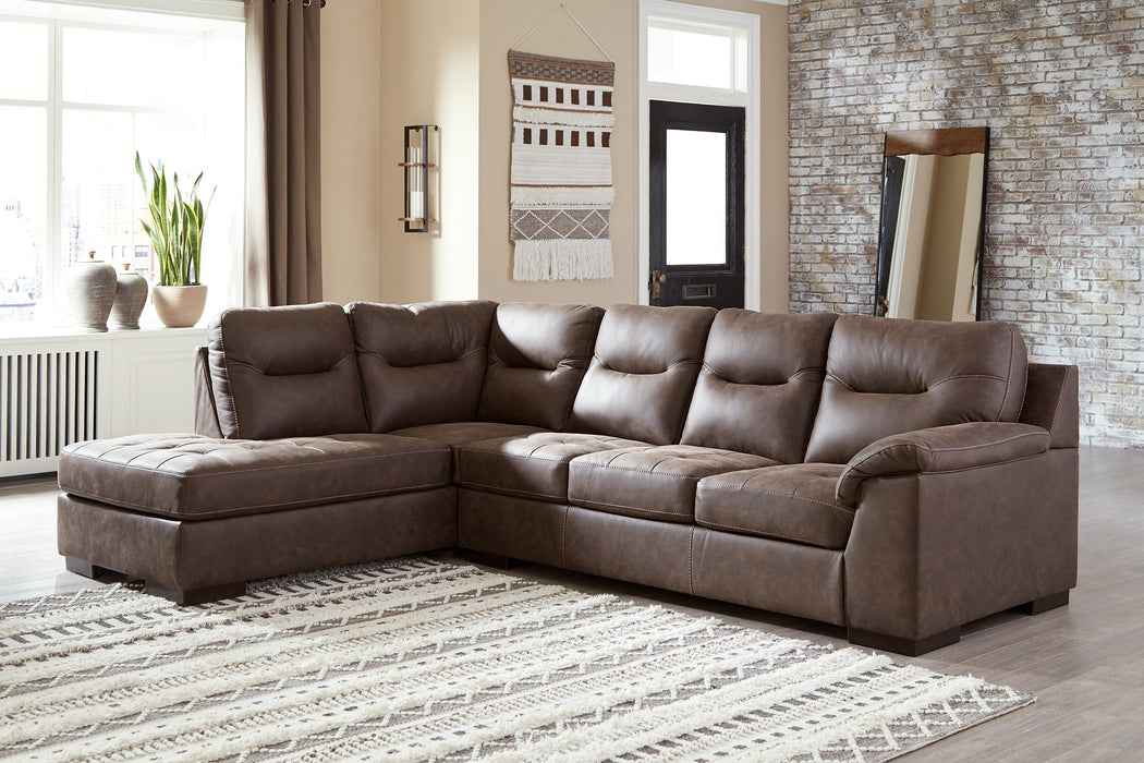 Maderla 2-Piece Sectional with Chaise - Evans Furniture (CO)