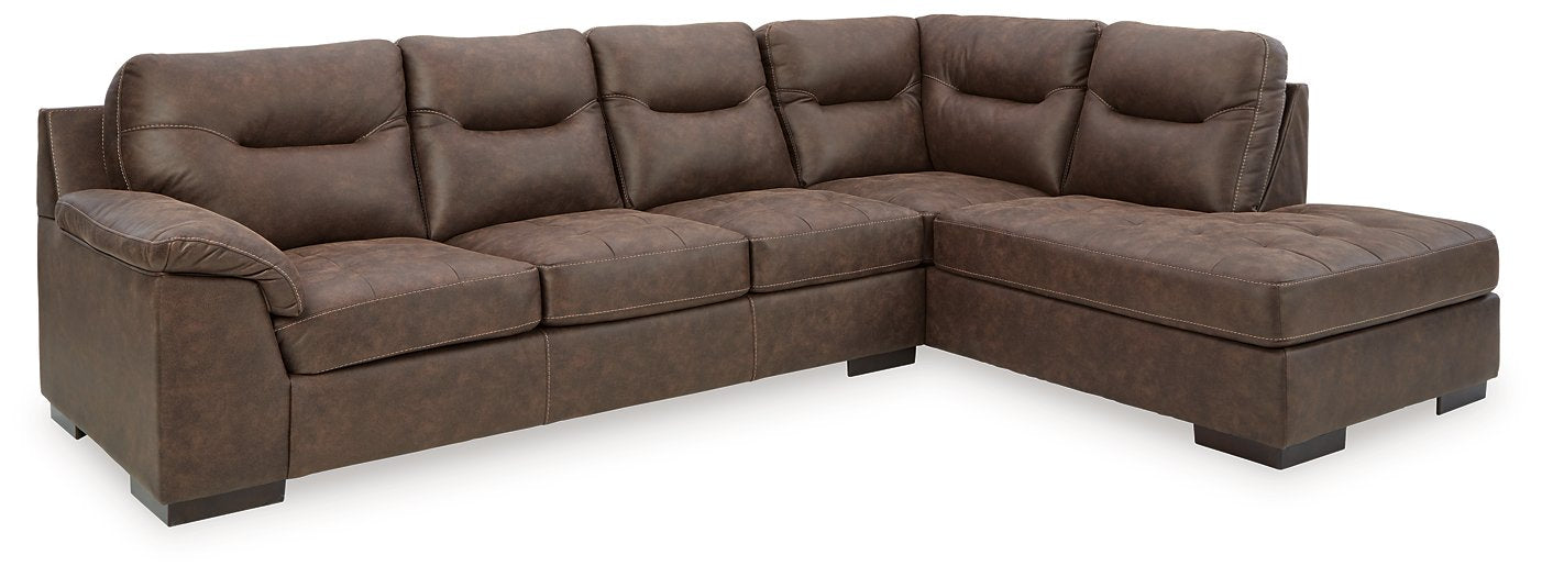 Maderla 2-Piece Sectional with Chaise - Evans Furniture (CO)