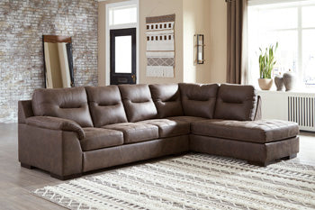 Maderla 2-Piece Sectional with Chaise - Evans Furniture (CO)