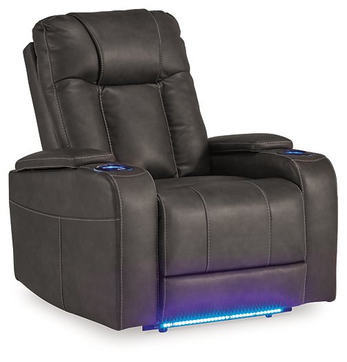 Feazada Power Recliner - Evans Furniture (CO)