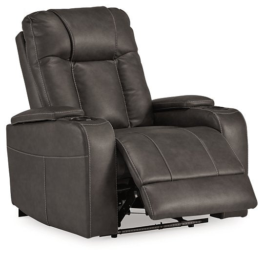 Feazada Power Recliner - Evans Furniture (CO)