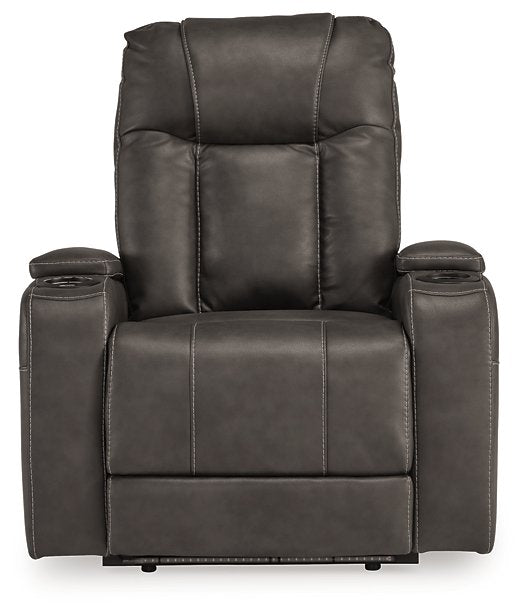 Feazada Power Recliner - Evans Furniture (CO)