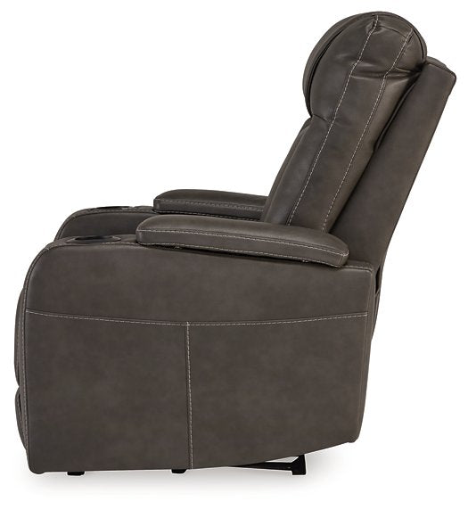 Feazada Power Recliner - Evans Furniture (CO)