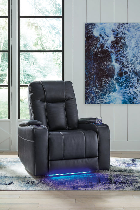 Feazada Power Recliner - Evans Furniture (CO)