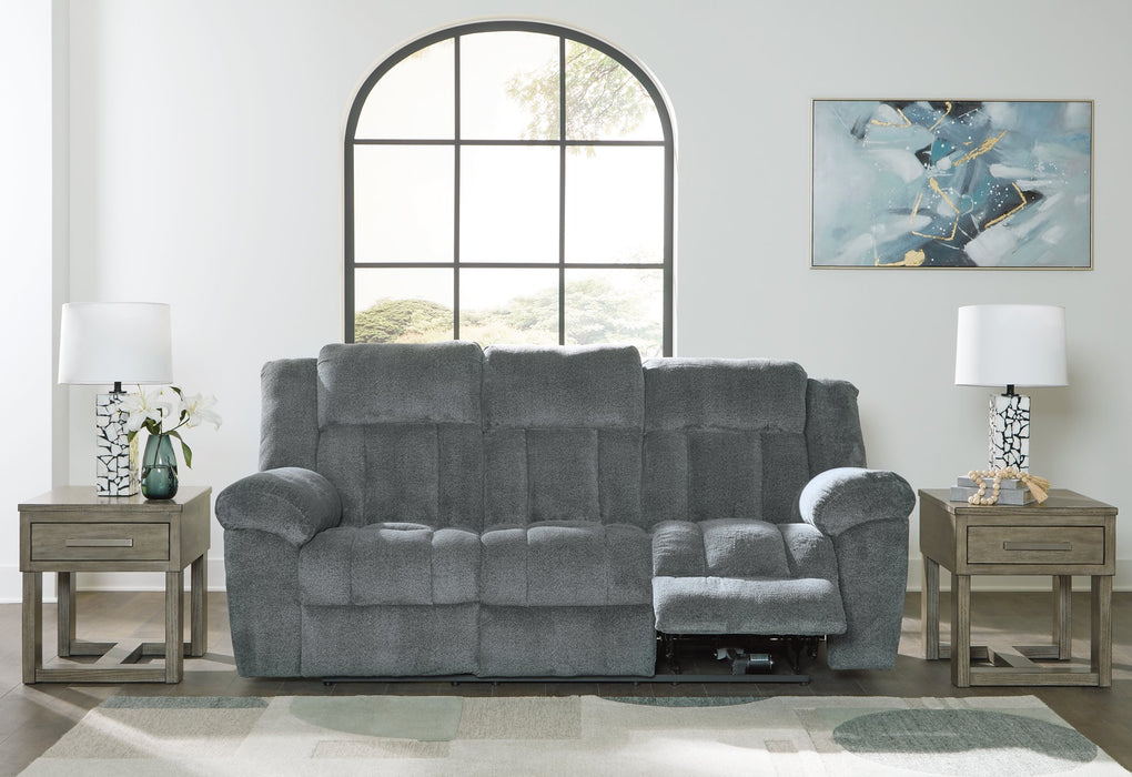 Tip-Off Power Reclining Sofa - Evans Furniture (CO)