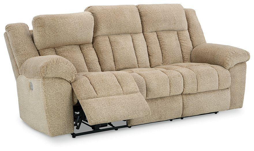 Tip-Off Power Reclining Sofa - Evans Furniture (CO)