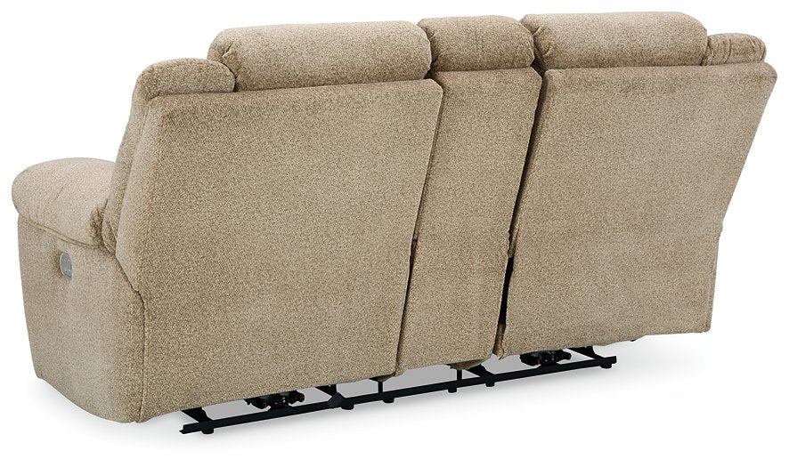 Tip-Off Power Reclining Loveseat - Evans Furniture (CO)