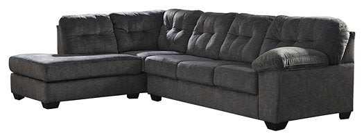 Accrington 2-Piece Sleeper Sectional with Chaise - Evans Furniture (CO)