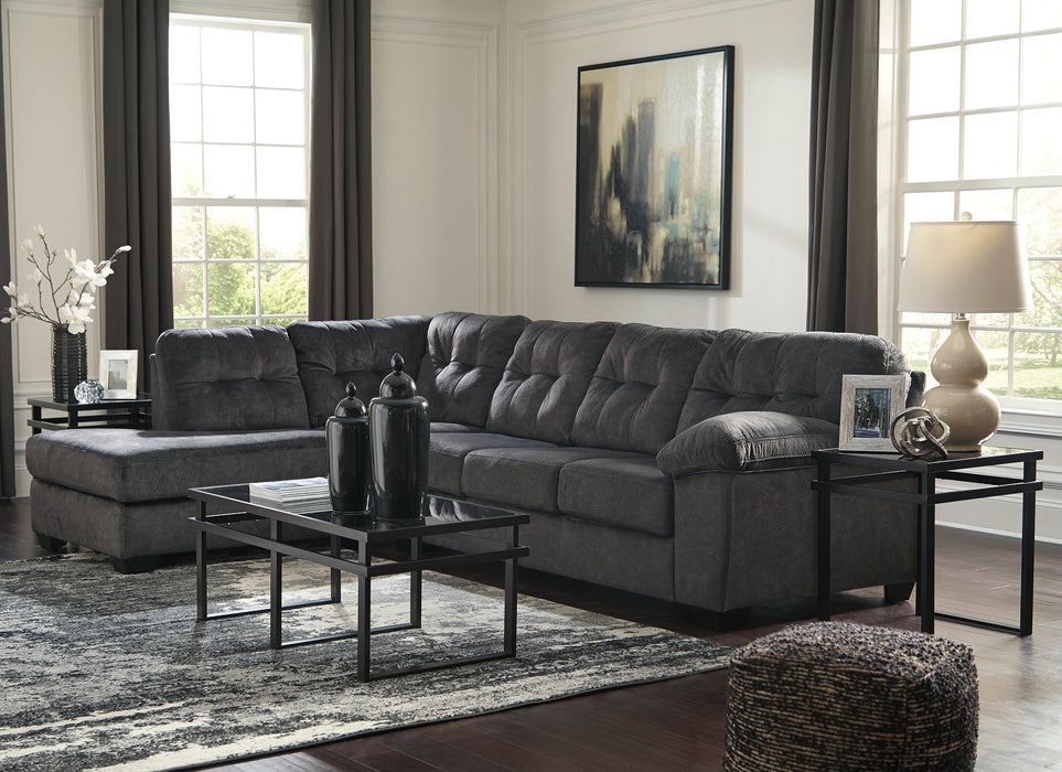 Accrington 2-Piece Sectional with Chaise - Evans Furniture (CO)