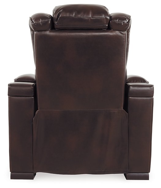 Warnerton Power Recliner - Evans Furniture (CO)