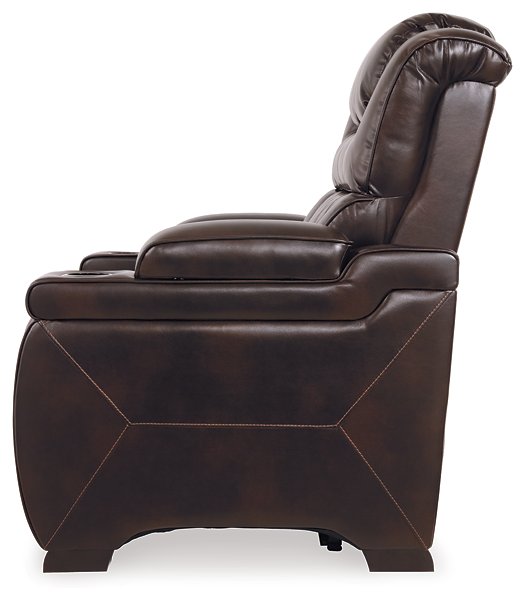 Warnerton Power Recliner - Evans Furniture (CO)