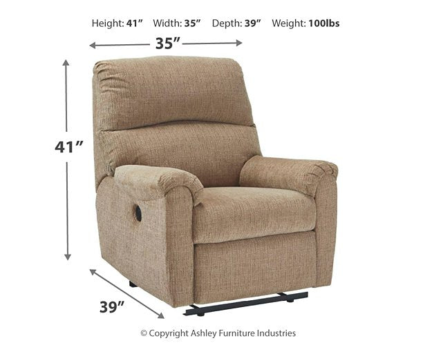 McTeer Power Recliner - Evans Furniture (CO)