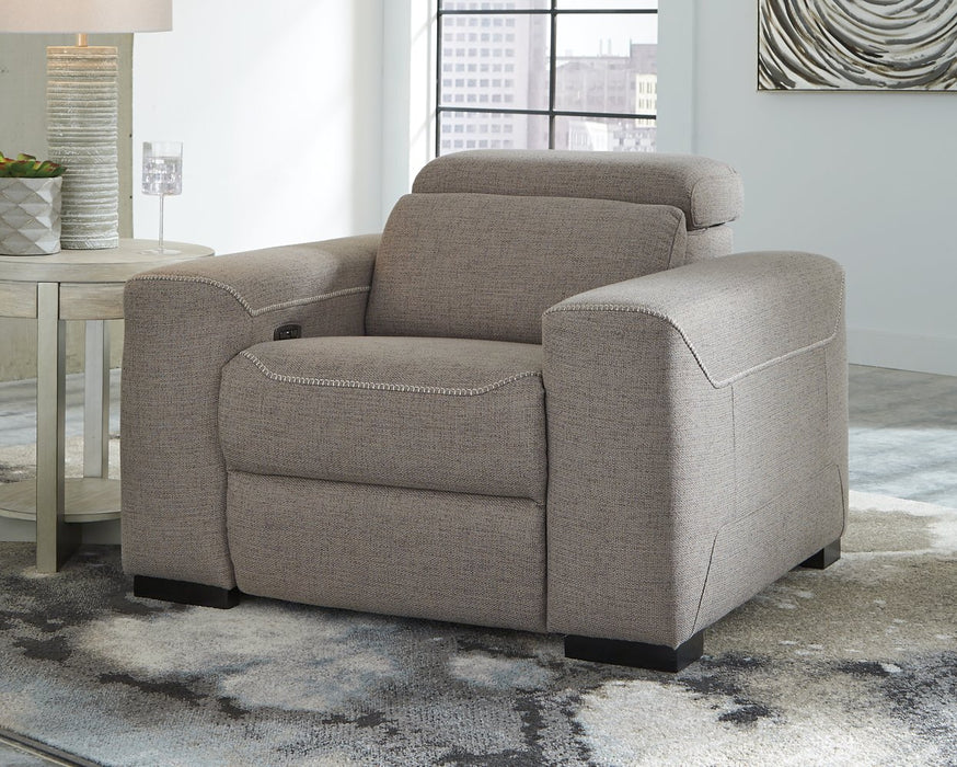 Mabton Power Recliner - Evans Furniture (CO)