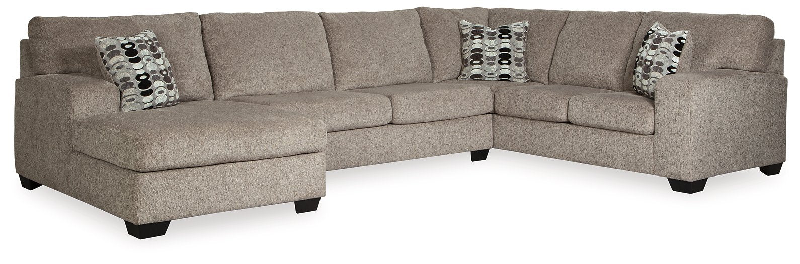 Ballinasloe 3-Piece Sectional with Chaise - Evans Furniture (CO)