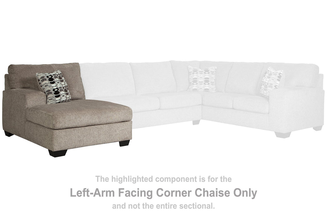 Ballinasloe 3-Piece Sectional with Chaise - Evans Furniture (CO)