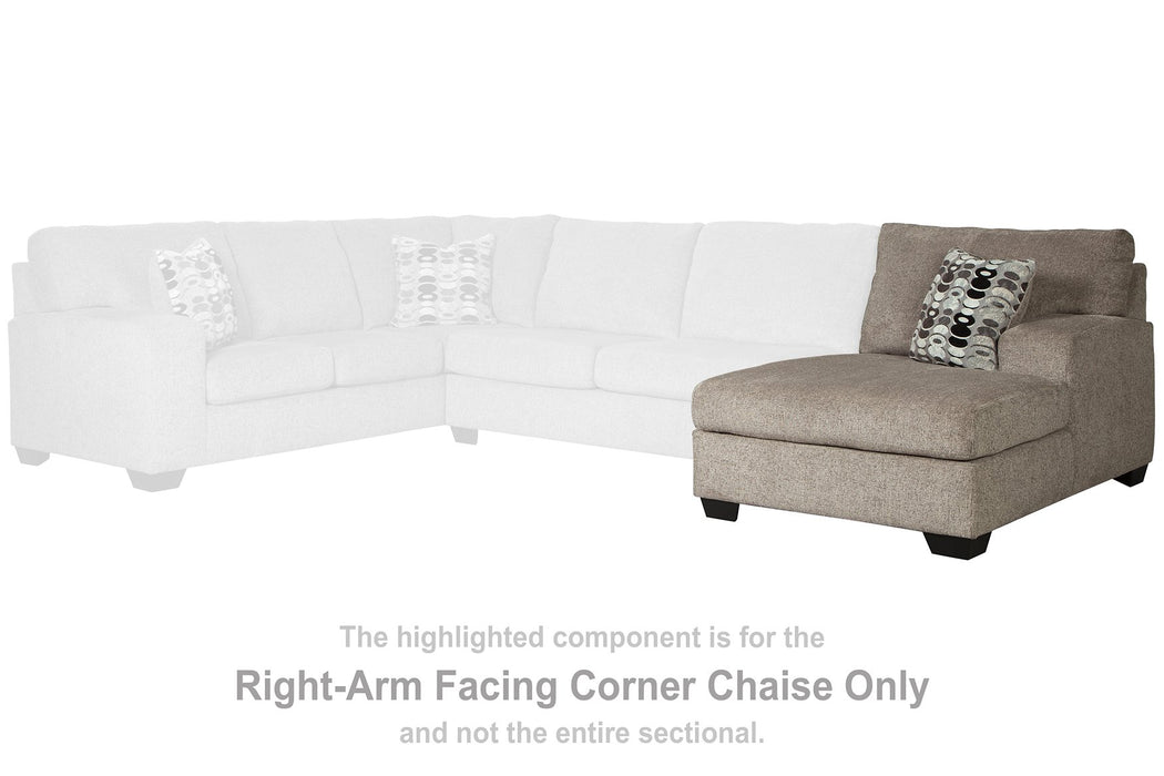 Ballinasloe 3-Piece Sectional with Chaise - Evans Furniture (CO)