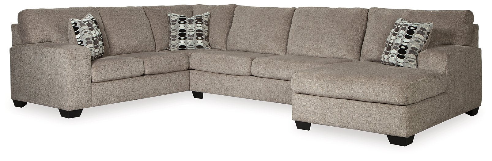 Ballinasloe 3-Piece Sectional with Chaise - Evans Furniture (CO)