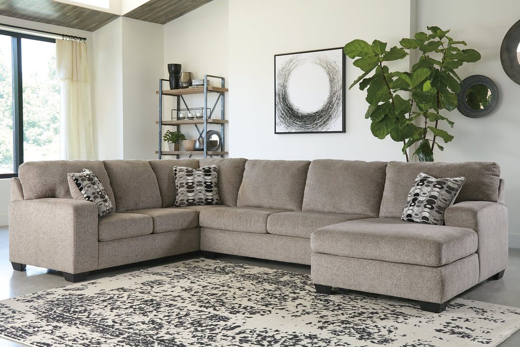 Ballinasloe 3-Piece Sectional with Chaise - Evans Furniture (CO)