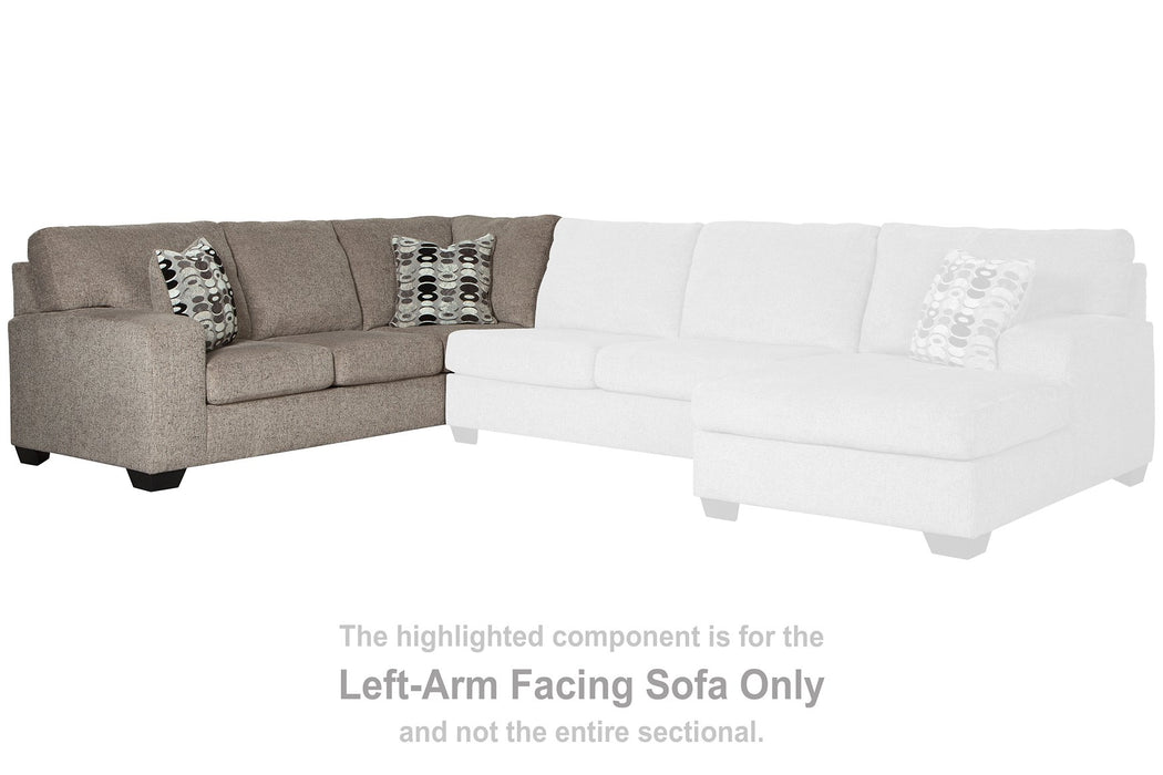 Ballinasloe 3-Piece Sectional with Chaise - Evans Furniture (CO)