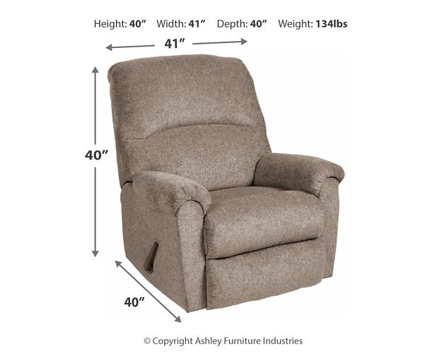 Ballinasloe Recliner - Evans Furniture (CO)