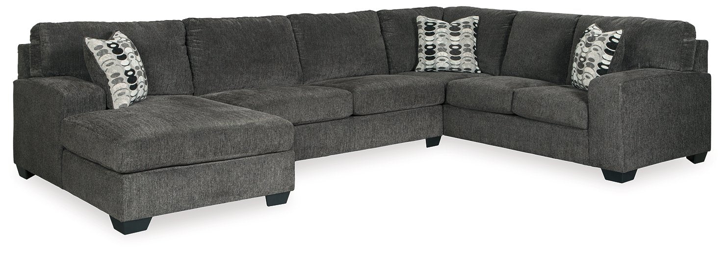 Ballinasloe 3-Piece Sectional with Chaise - Evans Furniture (CO)