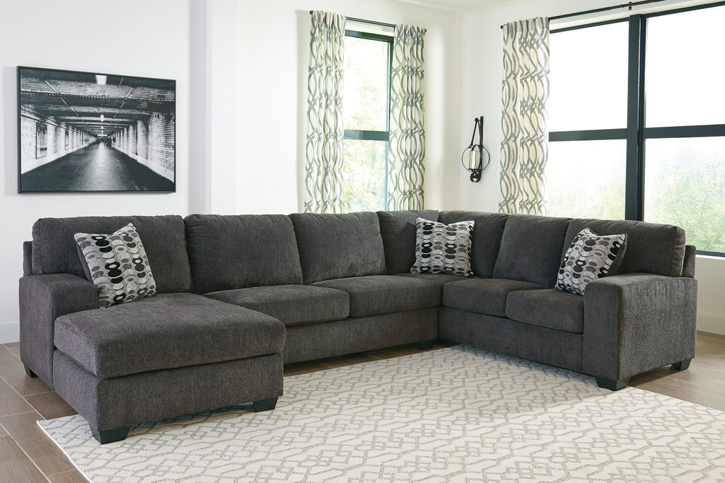 Ballinasloe 3-Piece Sectional with Chaise - Evans Furniture (CO)