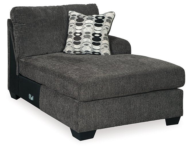 Ballinasloe 3-Piece Sectional with Chaise - Evans Furniture (CO)