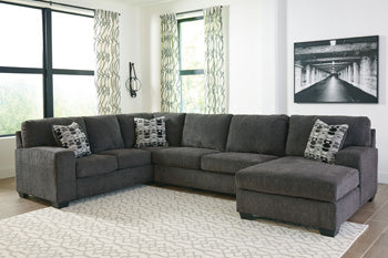 Ballinasloe 3-Piece Sectional with Chaise - Evans Furniture (CO)