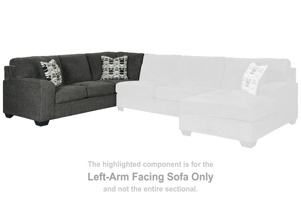 Ballinasloe 3-Piece Sectional with Chaise - Evans Furniture (CO)