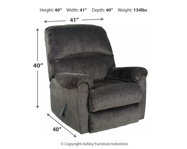 Ballinasloe Recliner - Evans Furniture (CO)