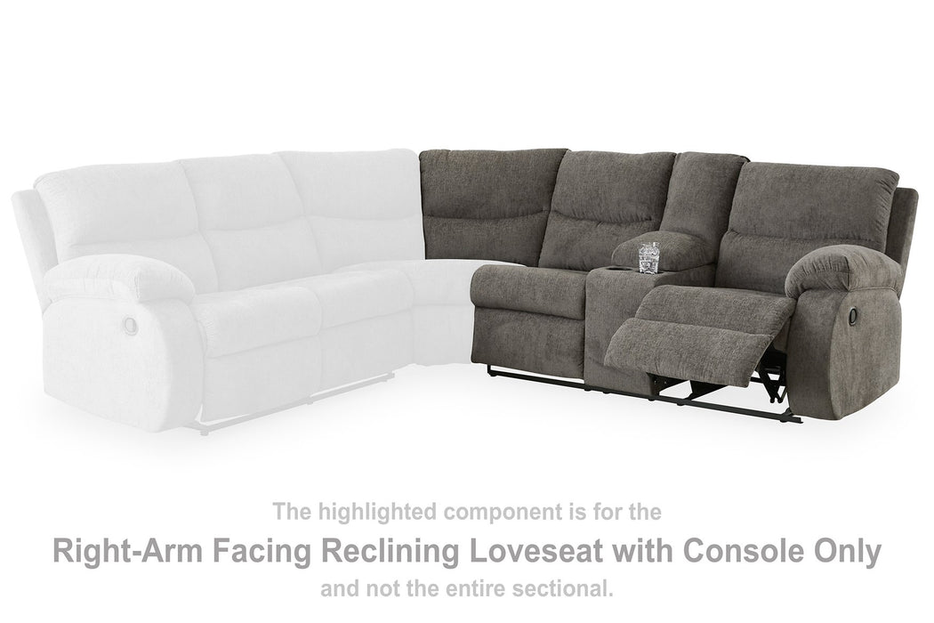 Museum 2-Piece Reclining Sectional - Evans Furniture (CO)