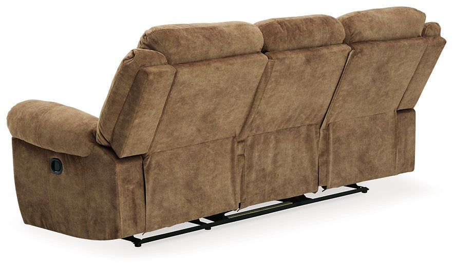 Huddle-Up Reclining Sofa with Drop Down Table - Evans Furniture (CO)