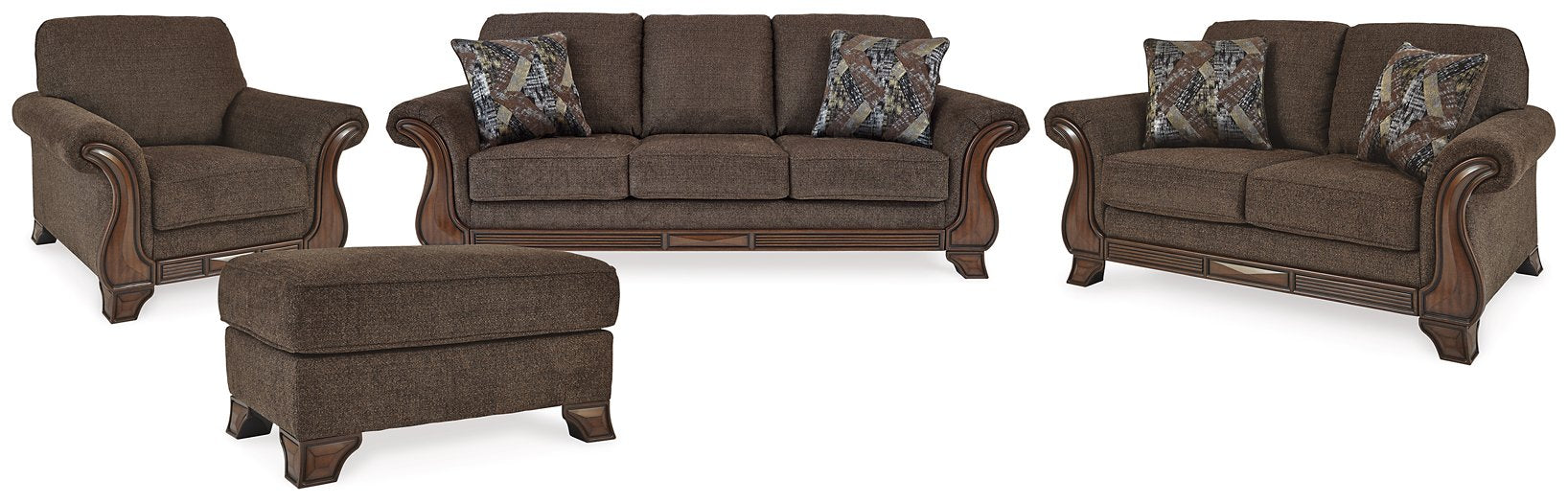 Miltonwood Living Room Set - Evans Furniture (CO)