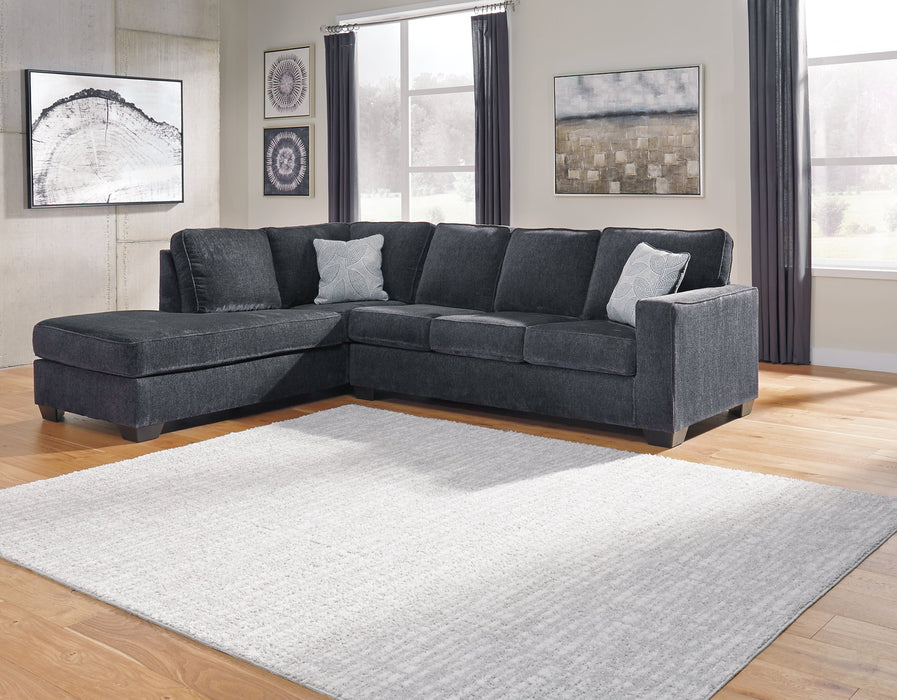 Altari 2-Piece Sleeper Sectional with Chaise - Evans Furniture (CO)