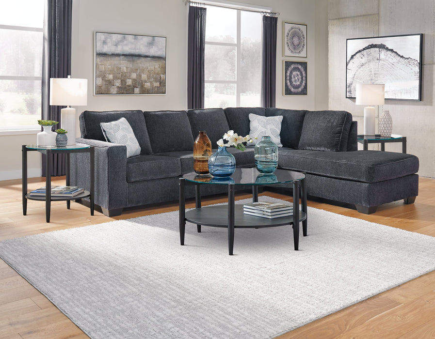 Altari 2-Piece Sleeper Sectional with Chaise - Evans Furniture (CO)